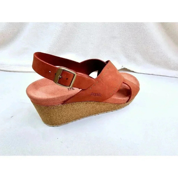 Papillio Size 42 (US 11-11.5) Women's Samira Wedge Cross Strap Slingback Sandals - Picture 14 of 14